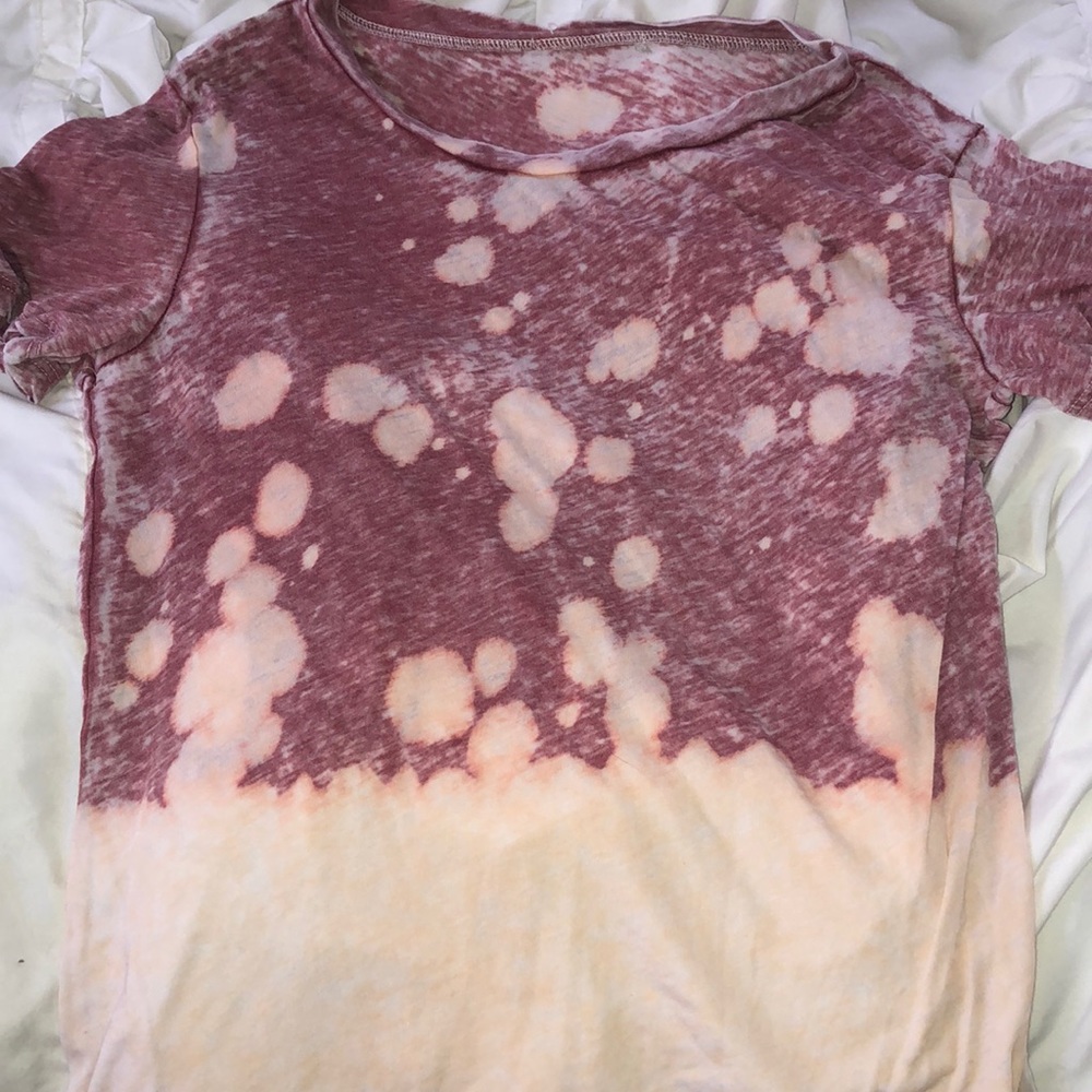 acid washed tee